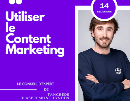 conseil expert tancrede d'aspremont lynden content marketing