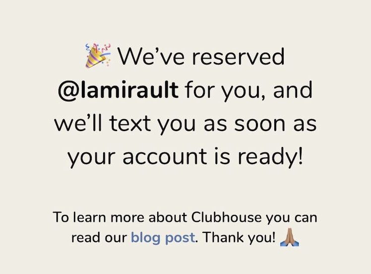 Qui veut une invitation pour Clubhouse ?