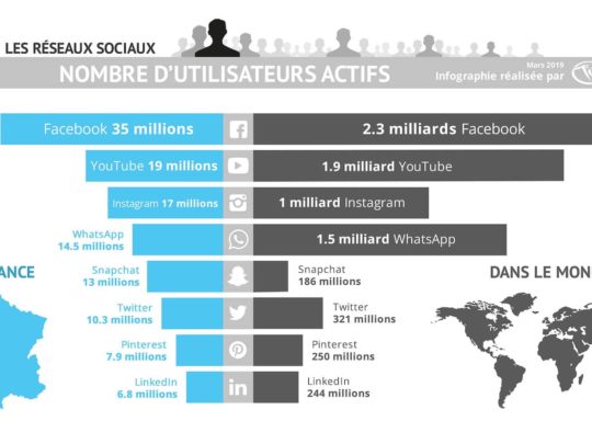 L&rsquo;étonnante évolution des réseaux sociaux depuis 2013