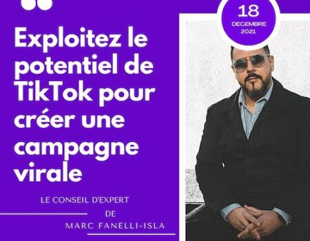 comment creer campagne virale marque sur tiktok marc fanelli isla TikTok