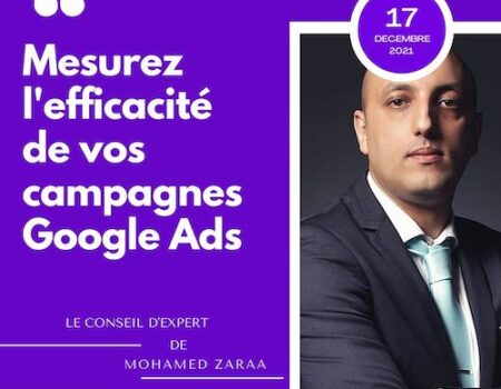 conseils campagnes pubs google ads mohamed zaraa sea