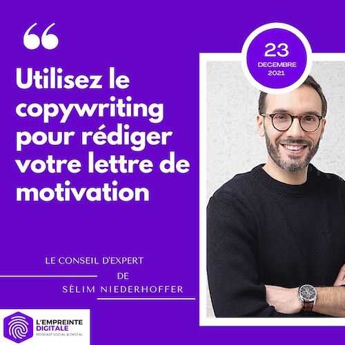 Utilisez le copywriting pour rédiger votre lettre de motivation
