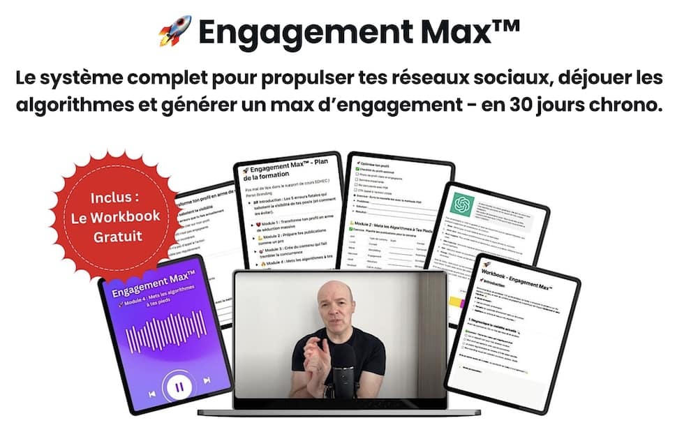 formation ameliorer taux engagement reseaux sociaux engagement max