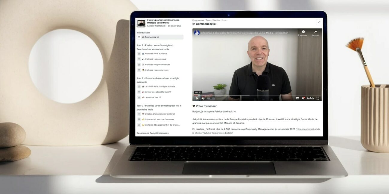 challenge gratuit 3 jours pour revolutionner strategie social media