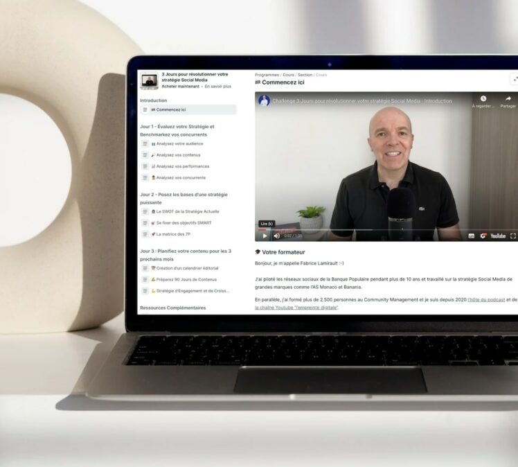 [Challenge gratuit] 3 Jours pour révolutionner votre stratégie Social Media