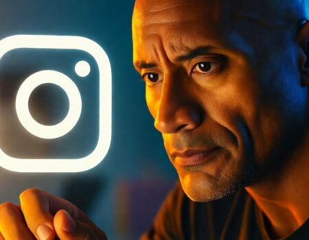 strategie instagram the rock