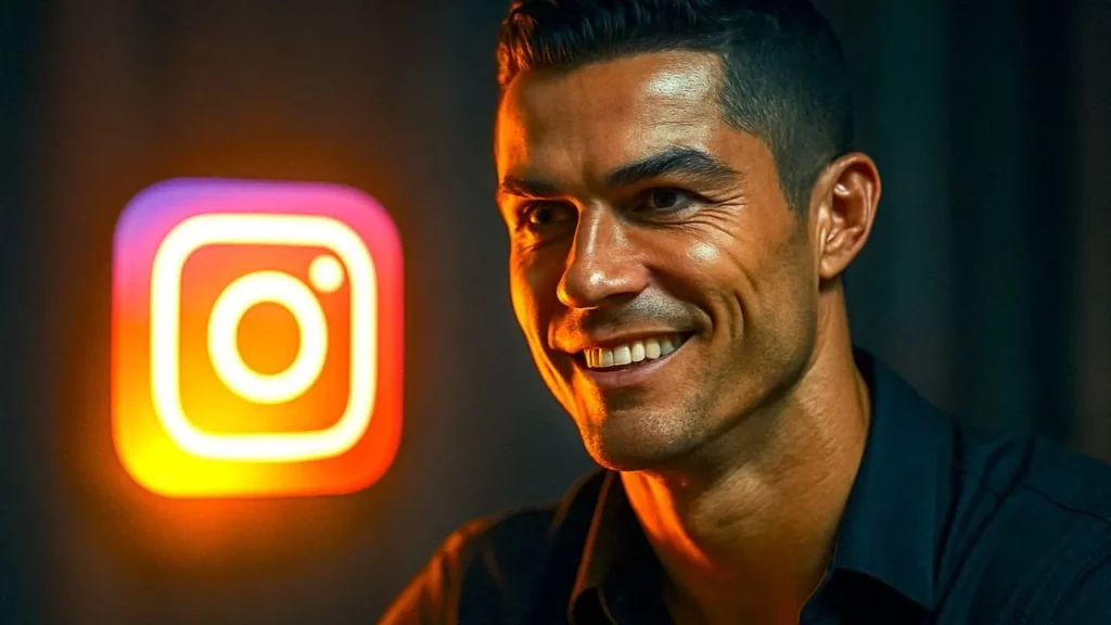 analyse strategie instgram cristiano ronaldo