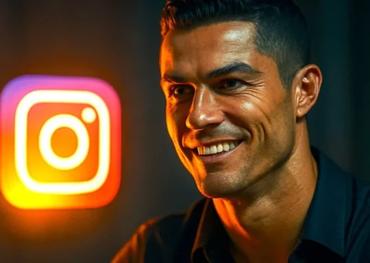 J&rsquo;analyse le compte Instagram de Cristiano Ronaldo