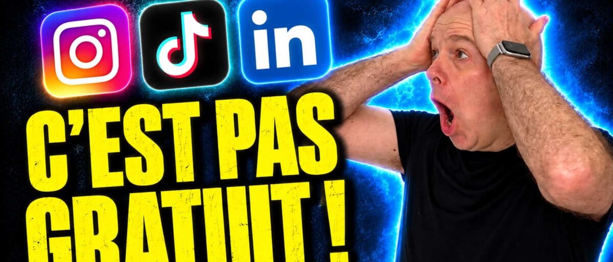 Combien te coûte VRAIMENT tes réseaux sociaux (tu vas être choqué)