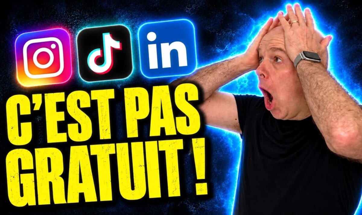 Combien te coûte VRAIMENT tes réseaux sociaux (tu vas être choqué)