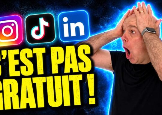 Combien te coûte VRAIMENT tes réseaux sociaux (tu vas être choqué)
