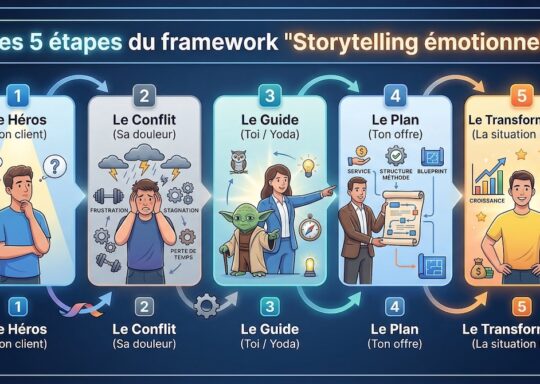 Storytelling émotionnel : 5 étapes pour vendre ton offre sans forcer