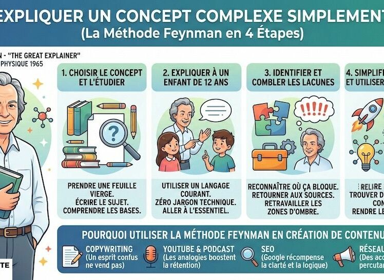 Comment expliquer un sujet complexe simplement : La méthode Feynman