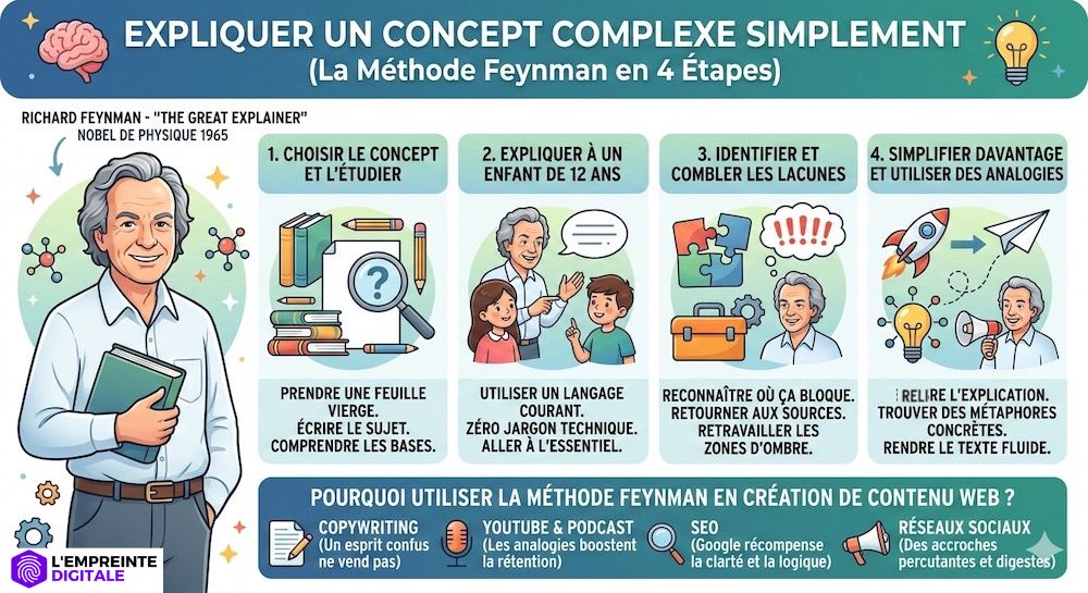methode feynman 4 etapes