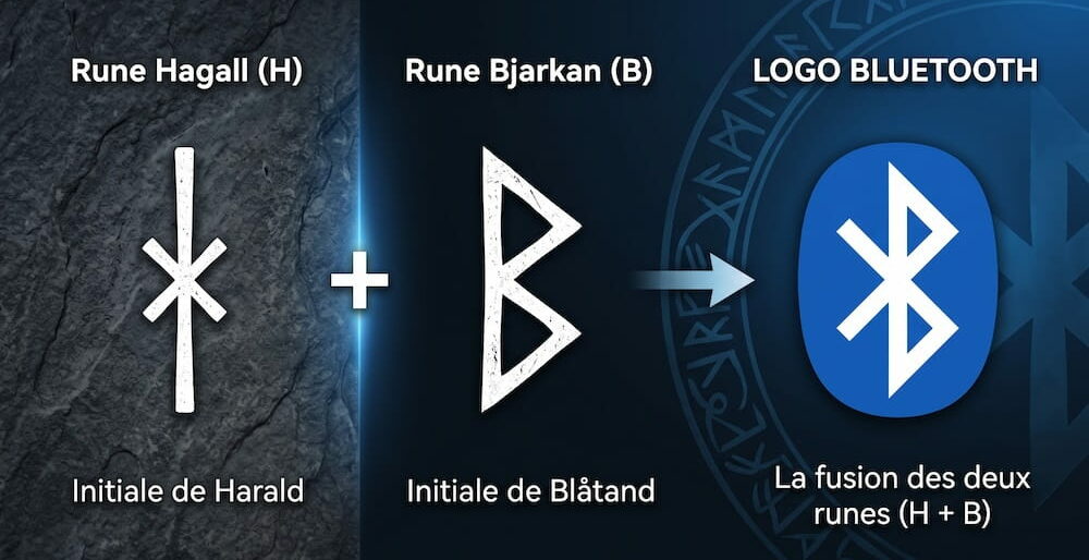 Quelle est l&rsquo;origine du nom Bluetooth (« dent bleue ») ?